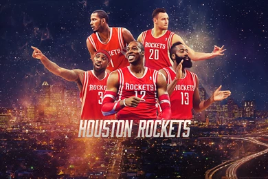 OC] Rockets 2015 2016 Starting Lineup Wallpapers : Rockets