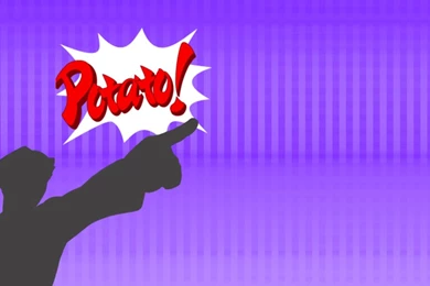 PHOENIX WRIGHT LOVES POTATOES WALLPAPER By AdamLovesGaming On ...