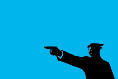 Minimalistic Phoenix Wright Ace Attorney