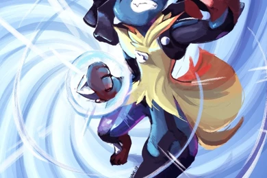 Mega Lucario By Haychel On DeviantArt
