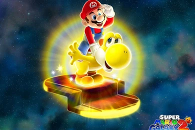 My Free Wallpapers   Games Wallpapers : Super Mario Galaxy 2