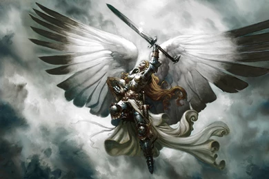 Wallpapers Angel Of Flight Alabaster Serra Magic The Gathering Jpg ...