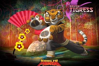Tigress From Kung Fu Panda Movie Desktop Wallpapers