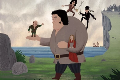 Super Punch: The Princess Bride Painting By Drake Brodahl