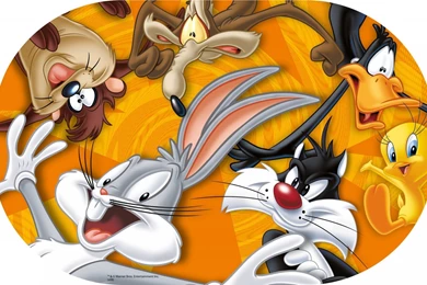 Looney Tunes Bugs Bunny Daffy Duck Cat Sylvester Tweety Tasmanian ...