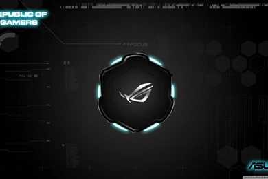 HD Asus Technology ROG Wallpapers Black And Blue Full Size ...