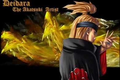 Deidara   Naruto Shippuuden Wallpapers (32787411)   Fanpop