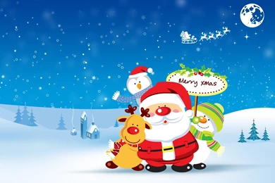 Animated Merry Christmas Wallpapers Best HD Desktop Wallpapers ...