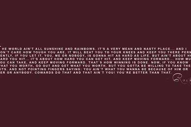 Rocky Motivational Quotes Wallpaper. QuotesGram