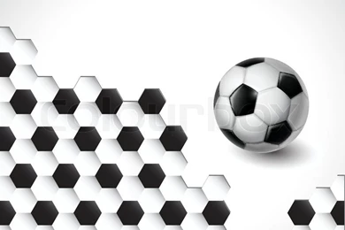 Soccer, Background, Vector, Ball, Pattern, Print, Banner, Court ...