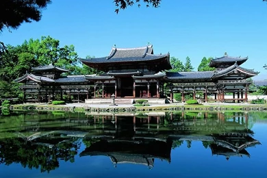 Japanese Garden In Kyoto, Zen Garden Of Kyoto 14   Wallcoo.net