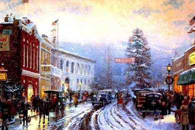 Old Fashioned Christmas Wallpapers   Wallpapers Cave