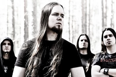 Download Wallpapers 2560x1024 Insomnium, Hair, Look, Forest, Trees ...