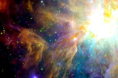 Colorful Galaxy Illustration Android Wallpapers Free Download