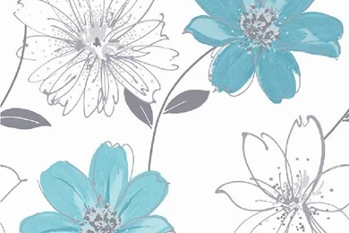 NEW LUXURY ARTHOUSE OPERA SAMBA MOTIF FLORAL METALLIC FLOWER 10M ...