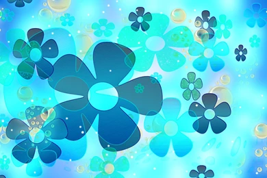 Blue And Pink Flower Wallpapers   Wallpapers Zone