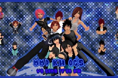WALLPAPER MMD KH OCs By Mirakaros On DeviantArt