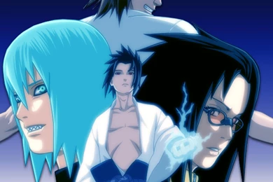 Uchiha Sasuke Karin Naruto Shippuden Suigetsu Juugo Taka