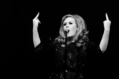 Adele wallpaper thewallpaper 14   Simply Wallpapers   Just Choose ...