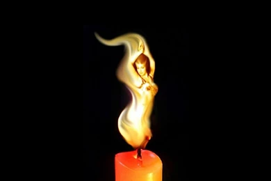 The Fire Girl   HD Wallpapers Widescreen   1920x1200