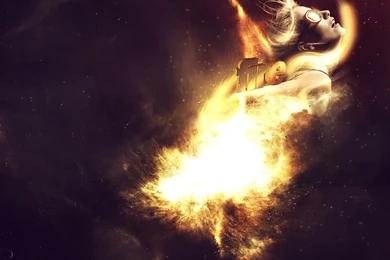 Fire In Girl Wallpapers By OnemicGfx On DeviantArt