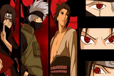 Wallpapers Kakashi Sharingan Naruto Shippuden Itachi Mangekyou ...