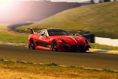 Ferrari 599 599xx Race Track Race Car Wallpapers
