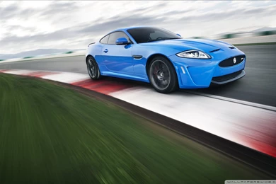 Download Racetrack Blue Jaguar Wallpapers   Wallpapers Widest