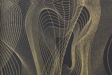 Black And Gold Abstract Waves KR429 Wallpapers From The Globalove ...