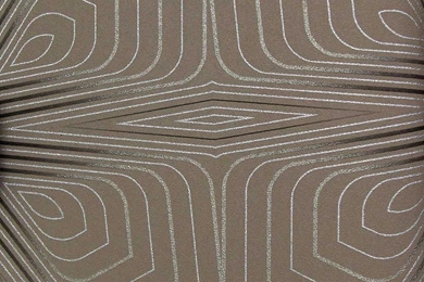 Taupe And Silver Geometric KR412 Wallpapers From The Globalove ...