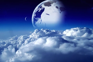 Clouds Of The Planet Is Beautiful Wallpapers