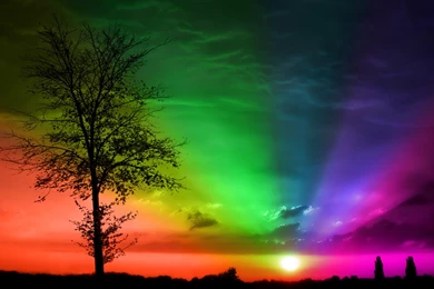 Free HQ Rainbow Sunset Wallpapers   Free HQ Wallpapers