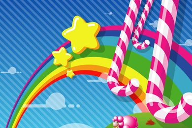 Wallpapers Rainbow Abstract Ipad Themes And For 1024x1024 ...