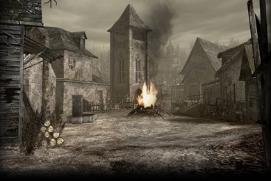 Image   Resident Evil 4 Biohazard 4 Backgrounds RE4 Village.jpg ...