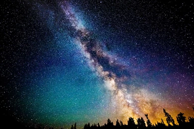 Wallpapers Download 1920x1080 Beautiful Night Sky And Stars Photography