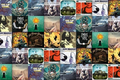 Rise Against Endgame Four Year Strong Rise Or Wallpapers « Tiled ...
