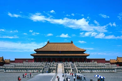 Wallpapers Beijing Imperial Palace / Forbidden City 2300*768 NO ...