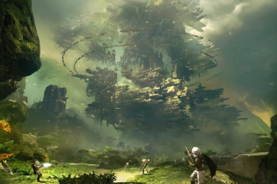 High Resolution Awesome Fantasy Sci Fi Landscape Wallpapers HD 3 ...