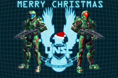 Merry Halo 4 Christmas By Blamoman On DeviantArt
