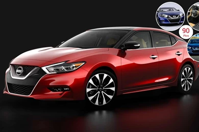 2016 Nissan Maxima Front