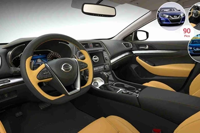 2016 Nissan Maxima   Interior