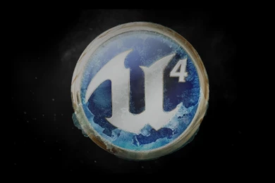 Unreal Engine 4 Logo   Wallpaper.