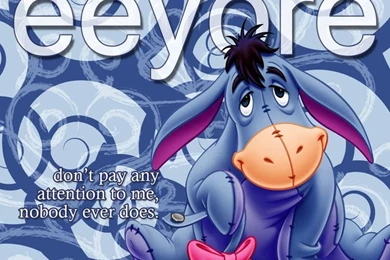 Images For > Happy Eeyore Wallpapers
