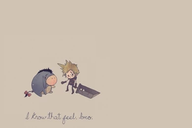 Minimalistic Humor Eeyore Wallpapers