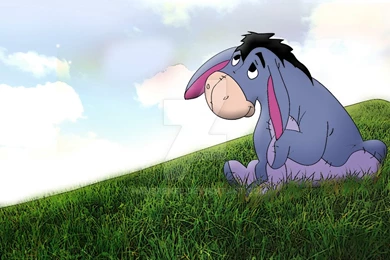 Eeyore At Hill By Hansrenee On DeviantArt
