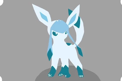 Glaceon Wallpapers (Minimalist Tracing) By Shinxx100 On DeviantArt