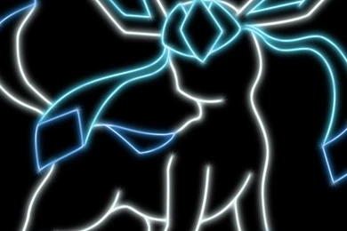 DeviantArt: More Like Shiny Glaceon 2 Big By Shiningstarofwinter