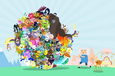 Adventure Time All Characters Wallpapers