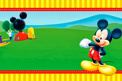 Mickey Clubhouse: Invitations And Party Free Printables.