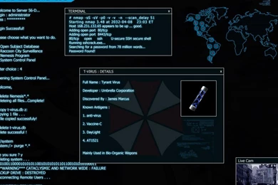 Video Games Logo Movies Resident Evil Umbrella Corp HD Wallpapers ...